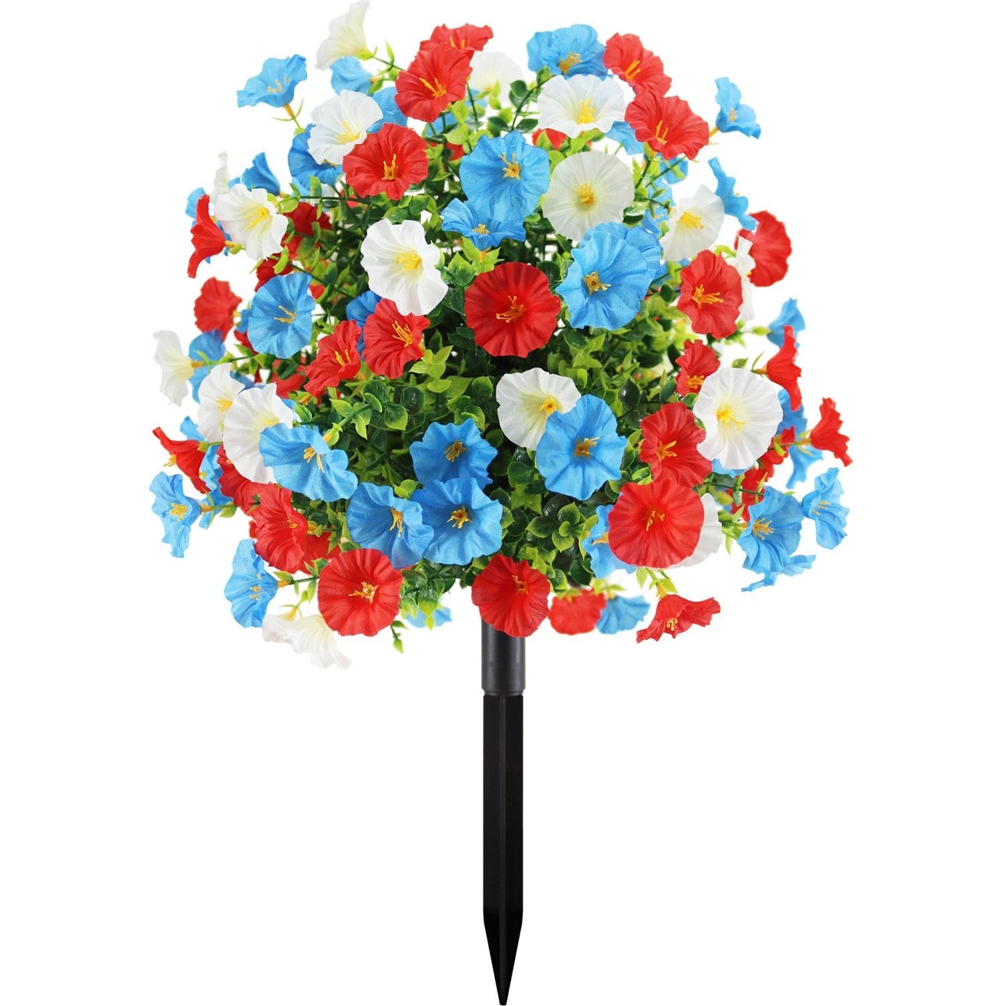 π₯4th of July Hot Sale 49% Off π₯ πΊπΈ Patriotic Artificial Flower Tree with Ground Spike