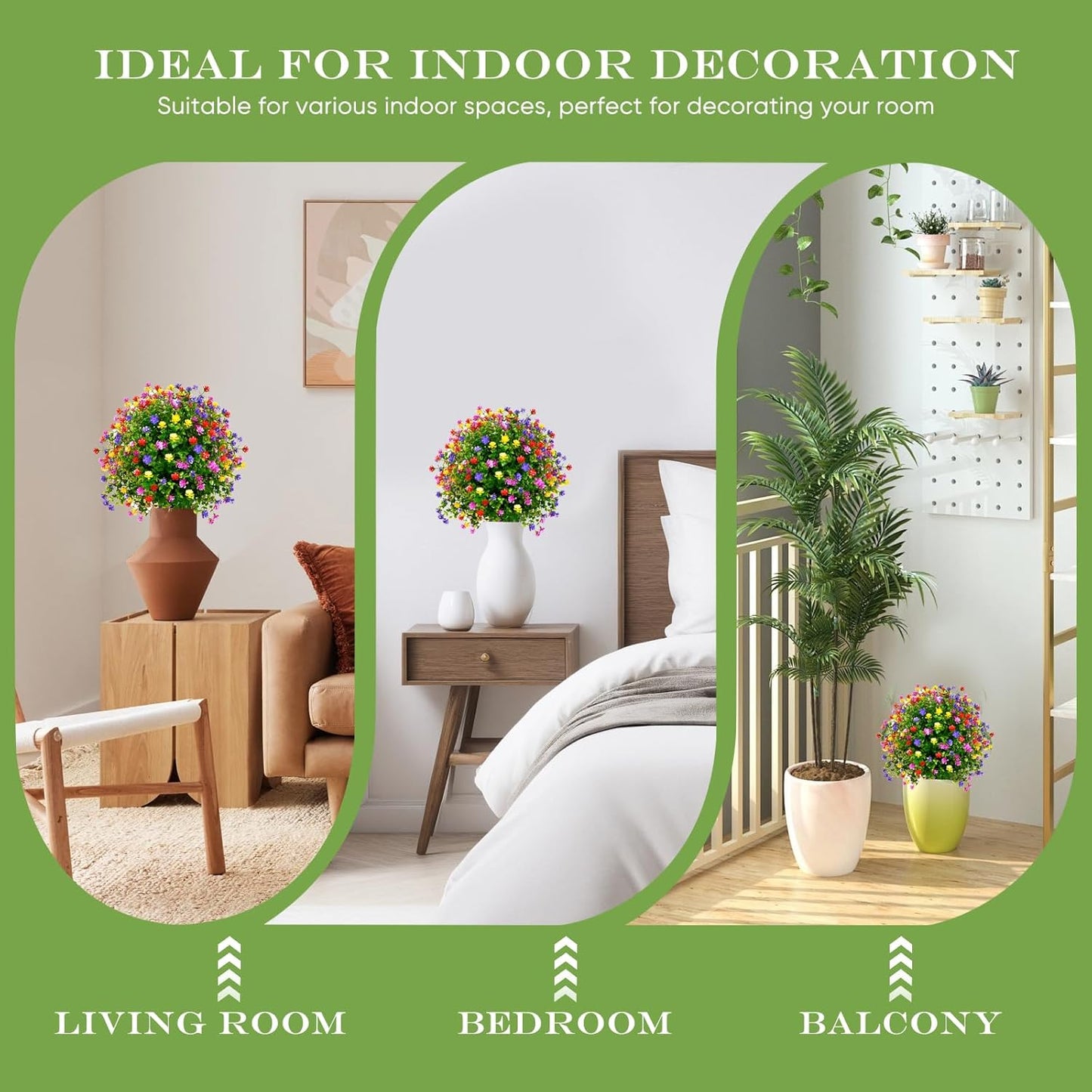 🔥 Limited Stock-50% Off | Artificial Potted Trees With Ground Stakes（2 pcs）