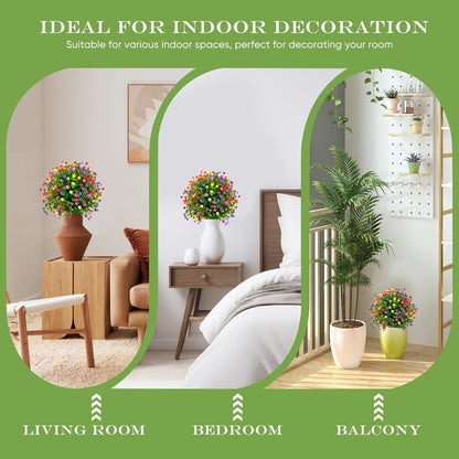 🔥 Limited Stock-50% Off | Artificial Potted Trees With Ground Stakes（2 pcs）