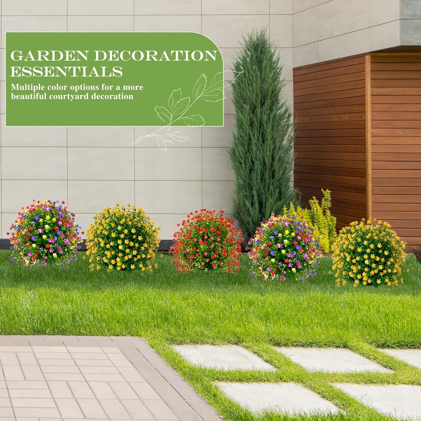🔥 Limited Stock-50% Off | Artificial Potted Trees With Ground Stakes（2 pcs）