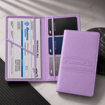 🚘Car Registration & Insurance Card Holder