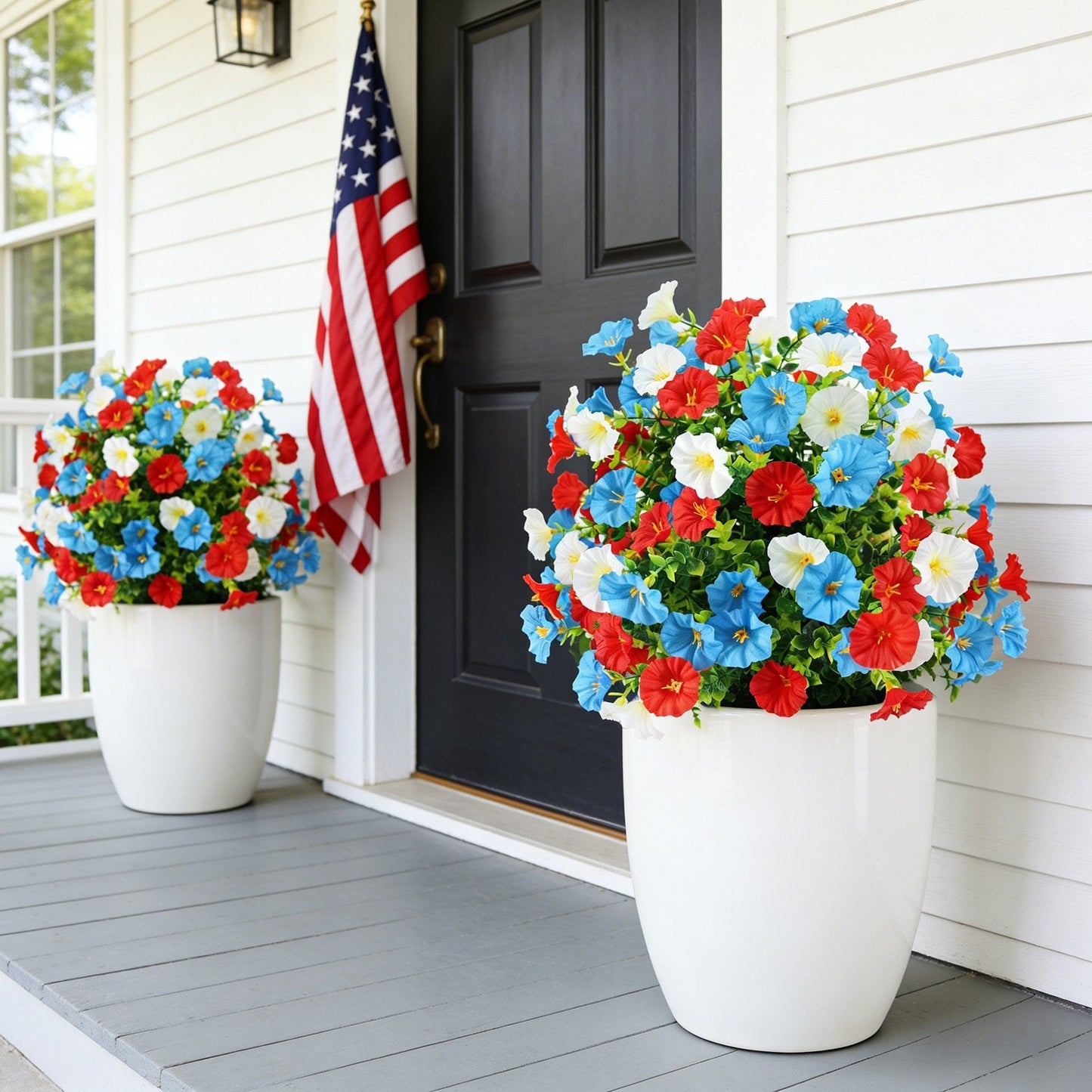 🔥4th of July Hot Sale 49% Off 🔥 🇺🇸 Patriotic Artificial Flower Tree with Ground Spike
