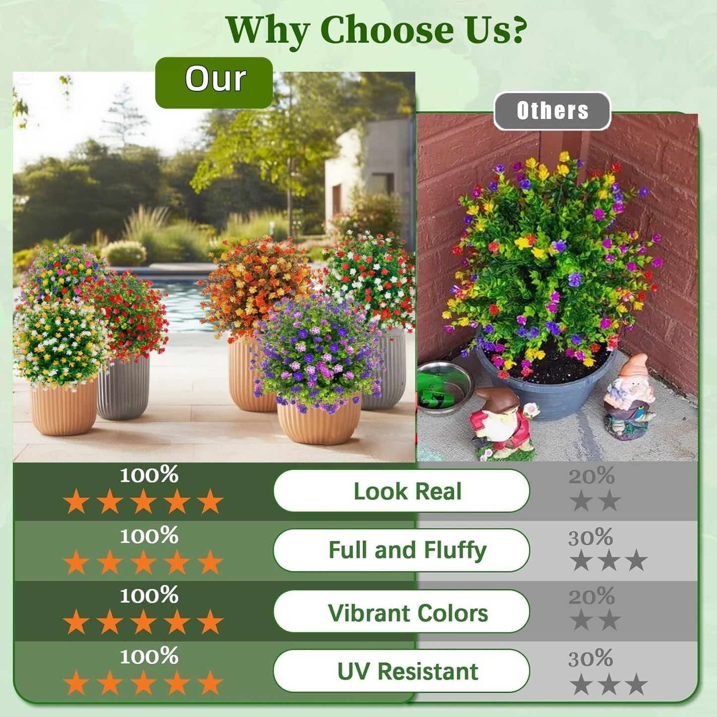 🔥 Limited Stock-50% Off | Artificial Potted Trees With Ground Stakes（2 pcs）