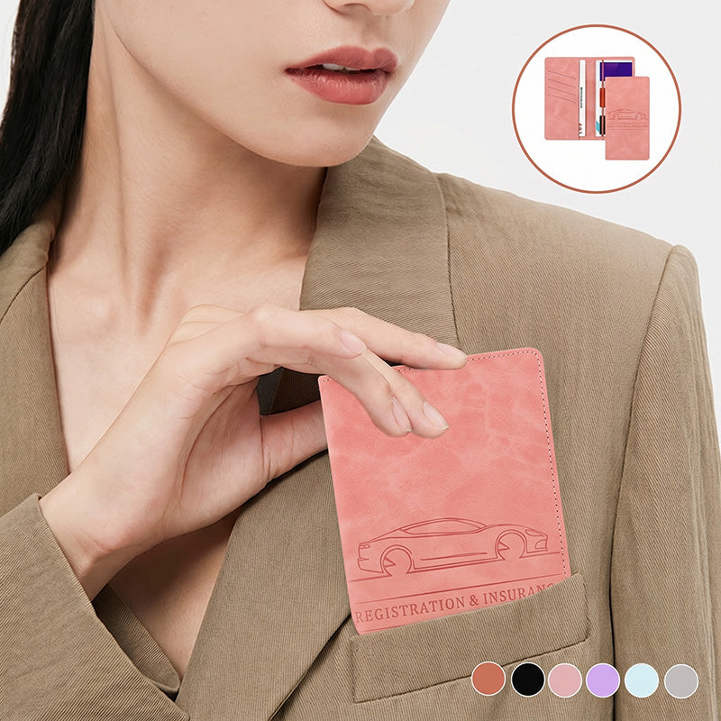 🚘Car Registration & Insurance Card Holder organizer