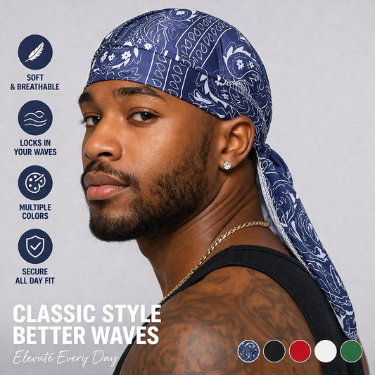 🔥Buy 1 Get 1 Free NOW! Paisley Cooling Headscarf Cap