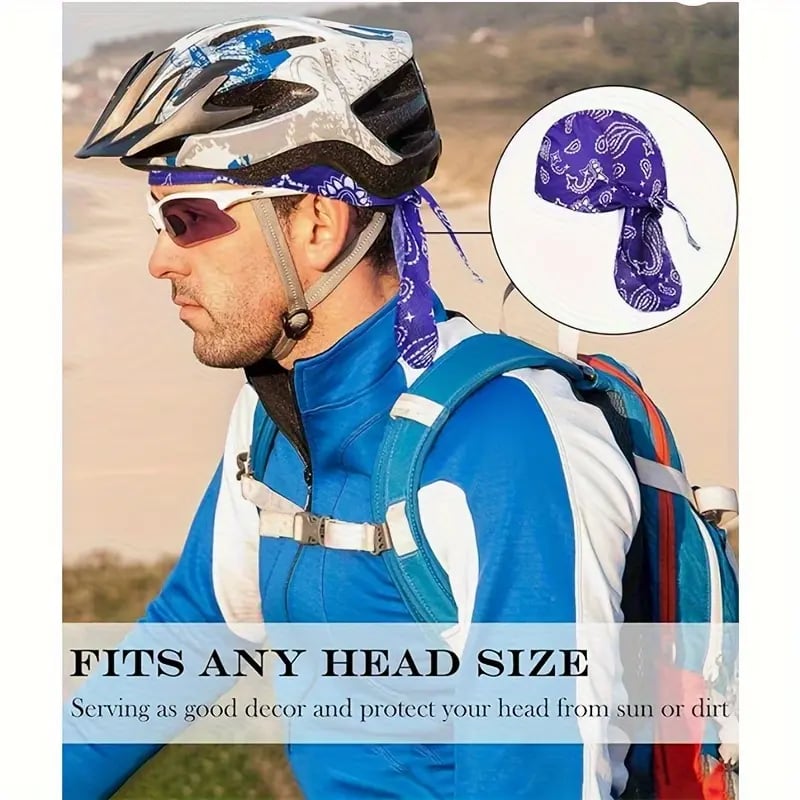🔥Buy 1 Get 1 Free NOW! Paisley Cooling Headscarf Cap